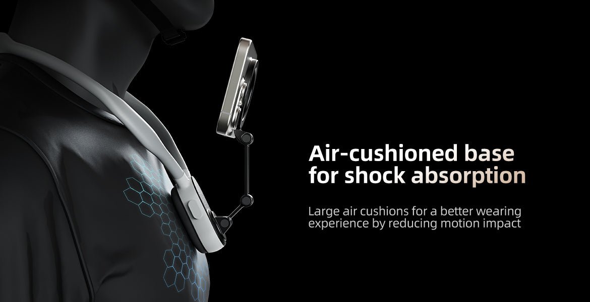 TELESIN Magnetic Neck Mount Hands-Free Phone Holder Adjustable Lightweight Design 15 TELESIN Magnetic Neck Mount for Phones 25 totot.ae