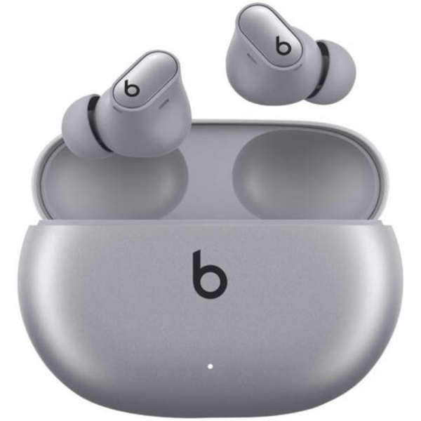 Beats Studio Buds+ Noise Cancelling TWS Headphones, Dolby Atmos, 9H Playback, Apple & Android Pairing, Cosmic Silver