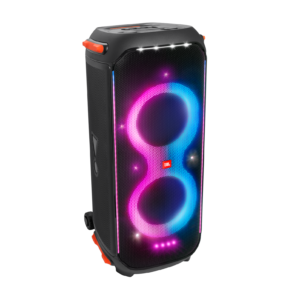 JBL PartyBox 710 Portable Party Speaker, 800W RMS Powerful Sound, Dynamic Light Show, Splashproof, Wireless & Wired Connectivity, Black