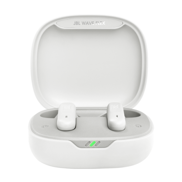 JBL Wave Flex True Wireless Earbuds, Deep Bass Sound, Comfortable Fit, 32H Battery, Smart Ambient + TalkThru, Hands-Free Calls, White - Image 10
