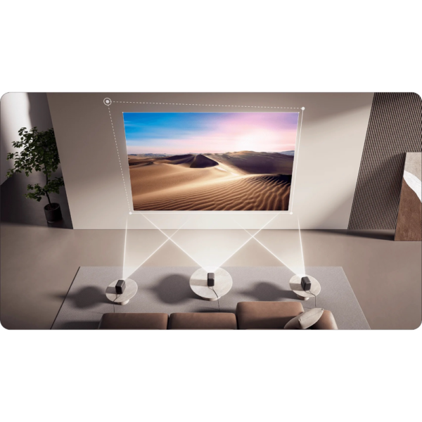 Xiaomi Smart Projector L1, 1080p Full HD, Android TV, Built-In Speaker, Auto Focus, Keystone Correction, Black - Image 11