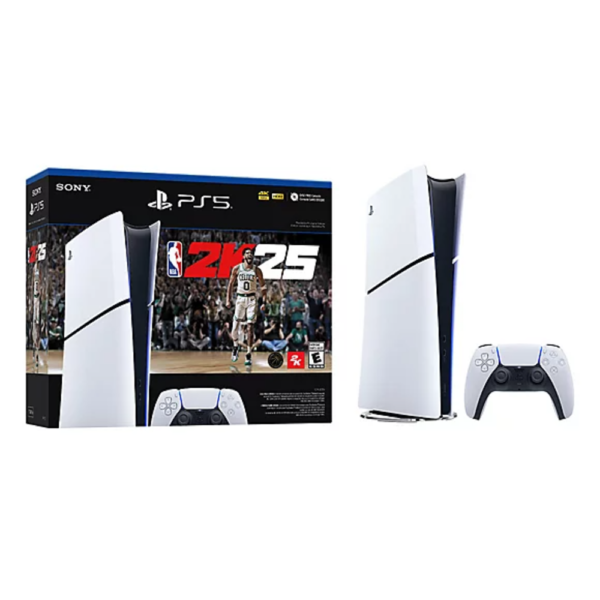 PlayStation 5 Digital Edition Console NBA 2K25 Bundle Slim 1TB - Image 3