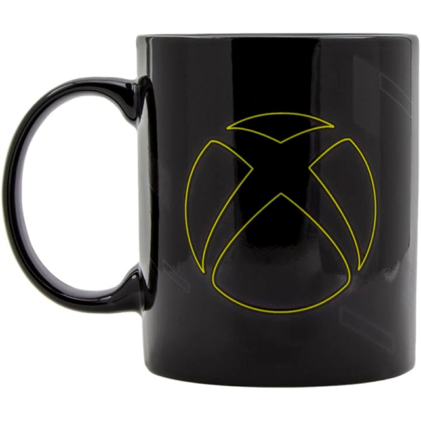 XBOX Mug and Metal Coaster Set, Officially Licensed Ceramic Mug with Cork-Backed Coaster, Gift for Gamers, 300ml - Image 3