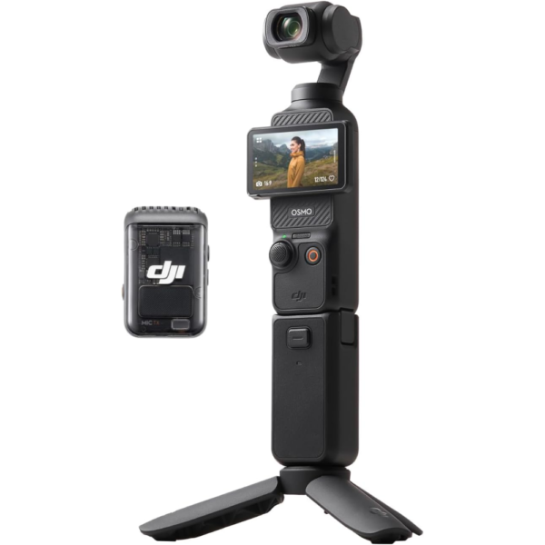 DJI Osmo Pocket 3, 1" CMOS Vlogging Camera with 4K/120fps Video, 3-Axis Stabilization, Face & Object Tracking, 2" Rotatable Touchscreen - Image 9