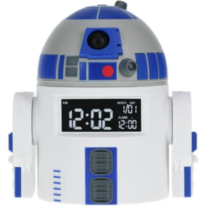 Sveglia R2-D2 Merchandise Ufficiale Star Wars, Con Suoni R2-D2 e Timer di Sveglia USB