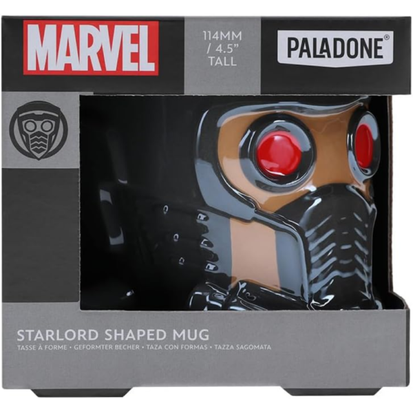 Paladone Starlord Shaped Mug 550ml, Guardians of the Galaxy Collectible Ceramic Mug - Image 5