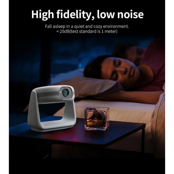 Projector Yinzam K1 1080p with LED Lamp MAX 4K Resolution Android 11 With Auto Focus - Image 2