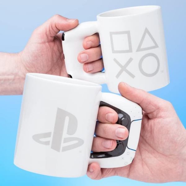PlayStation Shaped Mug PS5 - 3D Coffee Mug for Gamers - Image 3