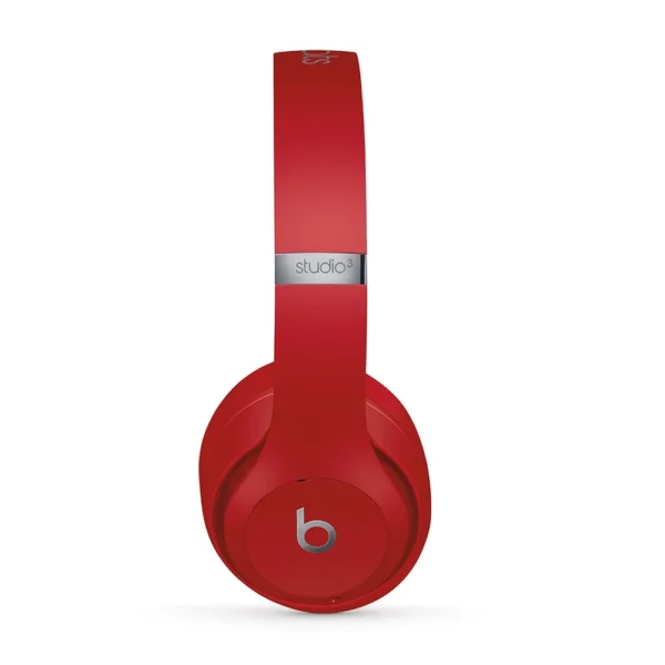Beats Studio3 Wireless Noise Cancelling Over-Ear Headphones, Apple W1 Chip, Class 1 Bluetooth, 22H Battery Life, Built-In Mic, Red - Image 7