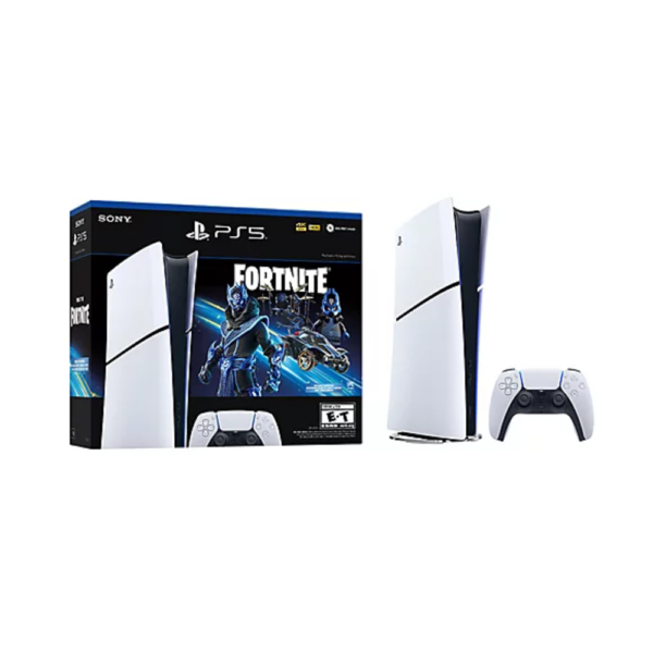 PlayStation 5 Digital Edition Console Fortnite Cobalt Star Bundle (Global Version) Slim 1TB - Image 3