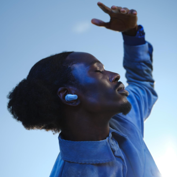 Bose QuietComfort Ultra Wireless Noise Cancelling Earbuds, Bluetooth Earbuds with Spatial Audio, World-Class Noise Cancellation, MoonStone Blue - Image 2