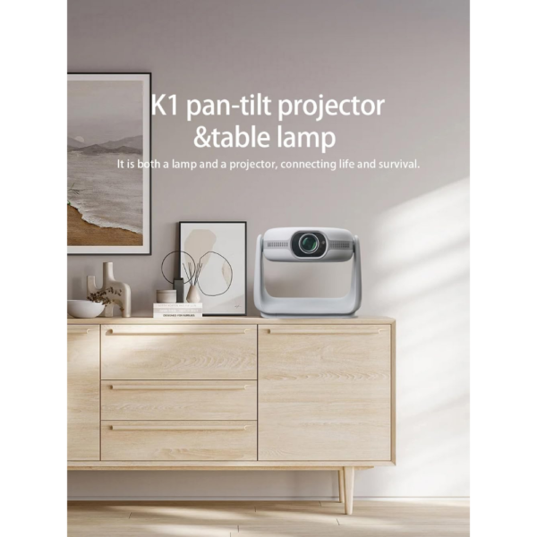 Projector Yinzam K1 1080p with LED Lamp MAX 4K Resolution Android 11 With Auto Focus - Image 6