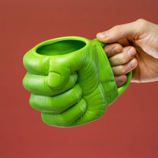 Marvel Avengers Hulk Shaped Mug V2 3D Ceramic Coffee Mug - Image 4