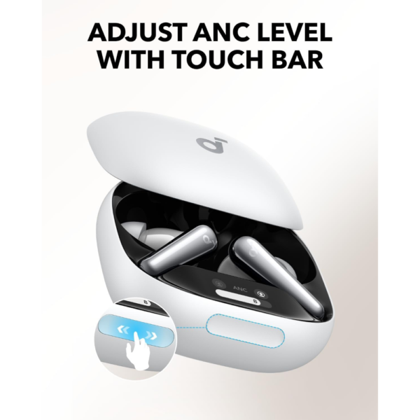 Anker Soundcore Liberty 4 Pro Noise Cancelling Wireless Earbuds Real-Time Adaptive ANC 7 Sensors Hi-Fi Music Clear Calls with 6 Mics and AI - Image 8