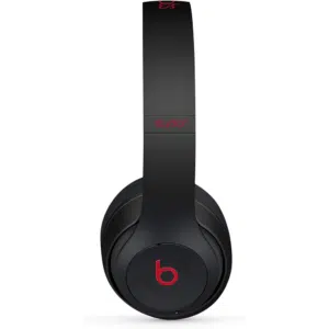 Beats Studio3 Wireless Noise Cancelling Over-Ear Headphones, Apple W1 Chip, Class 1 Bluetooth, 22H Battery Life, Built-In Mic, Black-Red