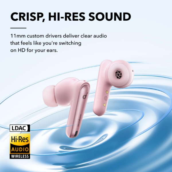 soundcore by Anker Liberty 4 NC Adaptive Noise Cancelling Earbuds, 98.5% Noise Reduction, Hi-Res Sound, 50H Battery, Wireless Charging, Bluetooth 5.3 - Image 28