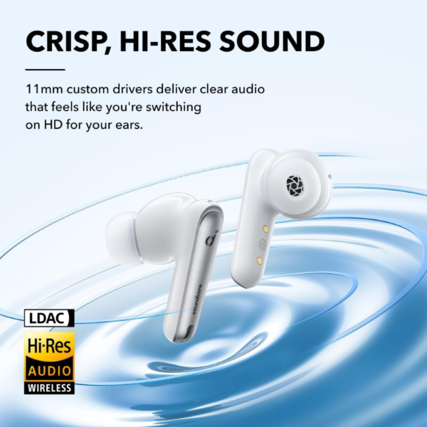 soundcore by Anker Liberty 4 NC Adaptive Noise Cancelling Earbuds, 98.5% Noise Reduction, Hi-Res Sound, 50H Battery, Wireless Charging, Bluetooth 5.3 - Image 22