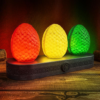 House of the Dragon Egg Light, LED Dragon Egg Lamp, Official Game of Thrones Merchandise, Decorative Light for Fans