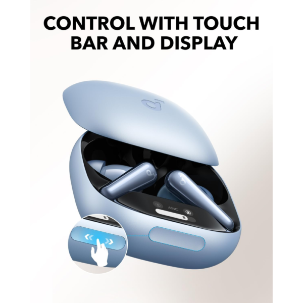 Anker Soundcore Liberty 4 Pro Noise Cancelling Wireless Earbuds Real-Time Adaptive ANC 7 Sensors Hi-Fi Music Clear Calls with 6 Mics and AI - Image 14