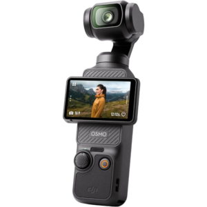 DJI Osmo Pocket 3, 1" CMOS Vlogging Camera with 4K/120fps Video, 3-Axis Stabilization, Face & Object Tracking, 2" Rotatable Touchscreen