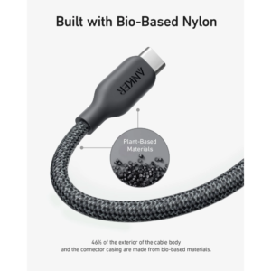Anker USB-C to Lightning Cable 541, Bio-Braided 3ft