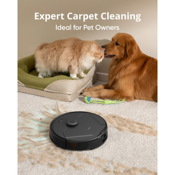 Anker Eufy Clean X8 Pro Robot Vacuum Cleaner with Mop, Self-Empty Station, 2× 4000Pa Suction, Laser Navigation, Detangling Brush, Ideal for Pet Hair - Image 6