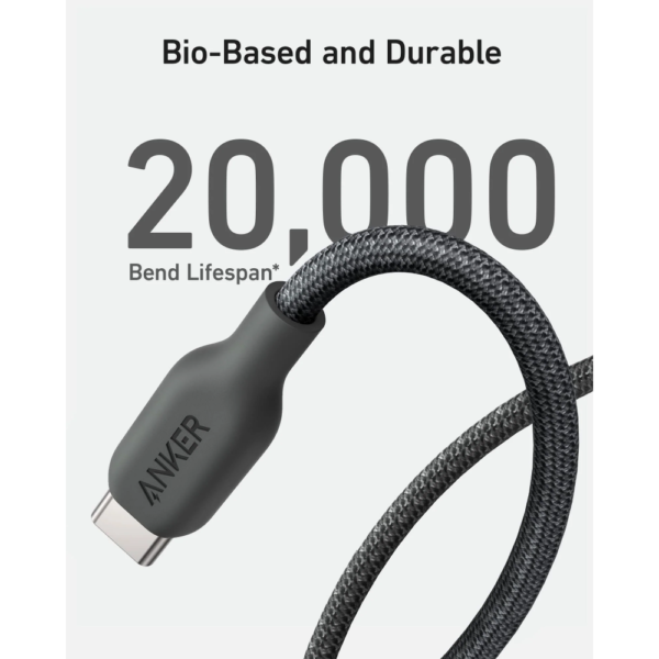 Anker USB-C to Lightning Cable 541, Bio-Braided 3ft
