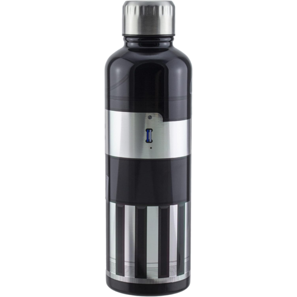Paladone Darth Vader Lightsaber Metal Water Bottle, Star Wars Merchandise, Durable Stainless Steel, Leakproof Design, HOME V2 - Image 3