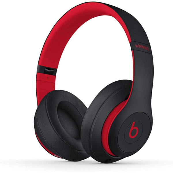 Beats Studio3 Wireless Noise Cancelling Over-Ear Headphones, Apple W1 Chip, Class 1 Bluetooth, 22H Battery Life, Built-In Mic, Black-Red - Image 5