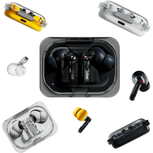 CMF Nothing Ear (a) Wireless Earbuds ChatGPT Integration 45dB Hybrid Noise Cancelling Hi-Res Audio Dual Connect 6 Mics 42.5H Playtime - Image 3