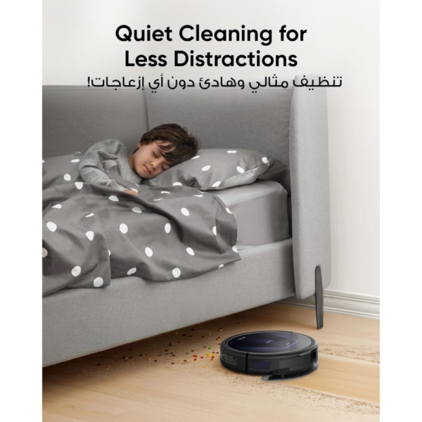 Eufy G50 Hybrid Robot Vacuum with Mop, 4000Pa Suction, Dynamic Navigation, Roller Brush, Ideal for Pet Hair & Hard Floors - Image 4