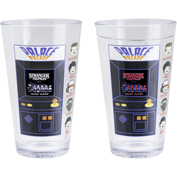 Stranger Things Arcade Colour Change Glass - Magical Drinkware - Image 3
