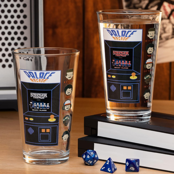 Stranger Things Arcade Colour Change Glass - Magical Drinkware - Image 2