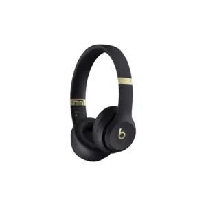 Beats Solo 4 True Wireless On-Ear Headphones, Spatial Audio, 50H Battery, USB-C, Flex-Grip Headband, UltraPlush Cushions, Black Gold