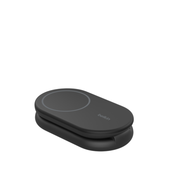 Belkin BoostCharge 2-in-1 Magnetic Foldable Charger, Black