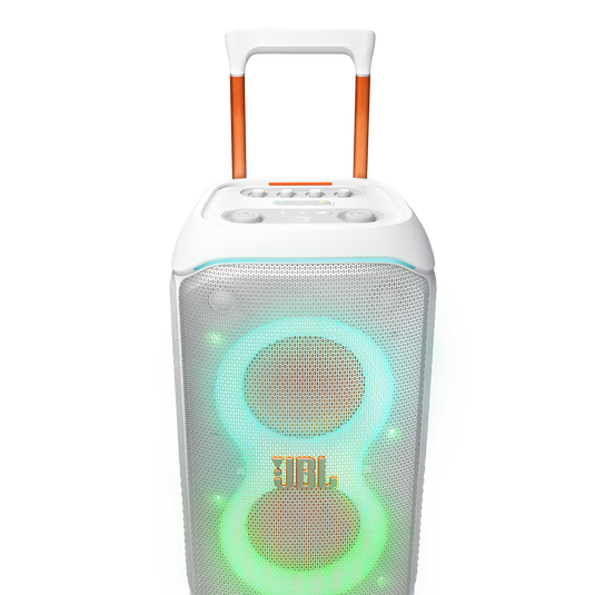 JBL PartyBox Stage 320 Portable Bluetooth Speaker, 240W Powerful Sound, 18H Battery, Dual Mic & Guitar Inputs, White - Image 11