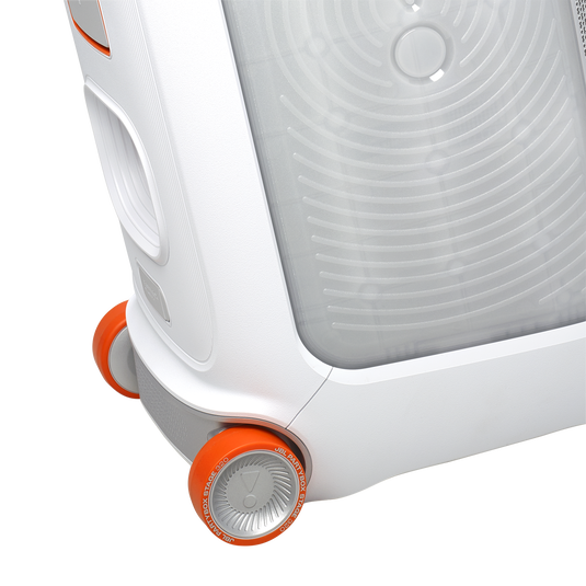 JBL PartyBox Stage 320 Portable Bluetooth Speaker, 240W Powerful Sound, 18H Battery, Dual Mic & Guitar Inputs, White - Image 12