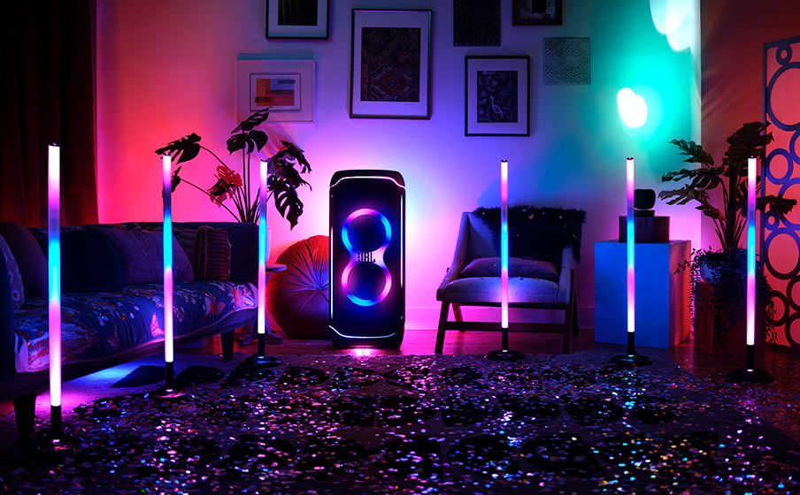 JBL PartyLight Stick Choreographed Lightshow - Image