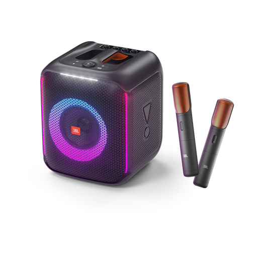 JBL Partybox Encore Portable Party Speaker with 2 Wireless Mics, 100W Sound, Dynamic Light Show, IPX4 Splashproof, 10H Playtime, Multisource Playback, Black 11 JBL Partybox Encore Portable Party Speaker with 2 Wireless Mics, 100W Sound, Dynamic Light Show, IPX4 Splashproof, 10H Playtime, Multisource Playback, Black - Image 11