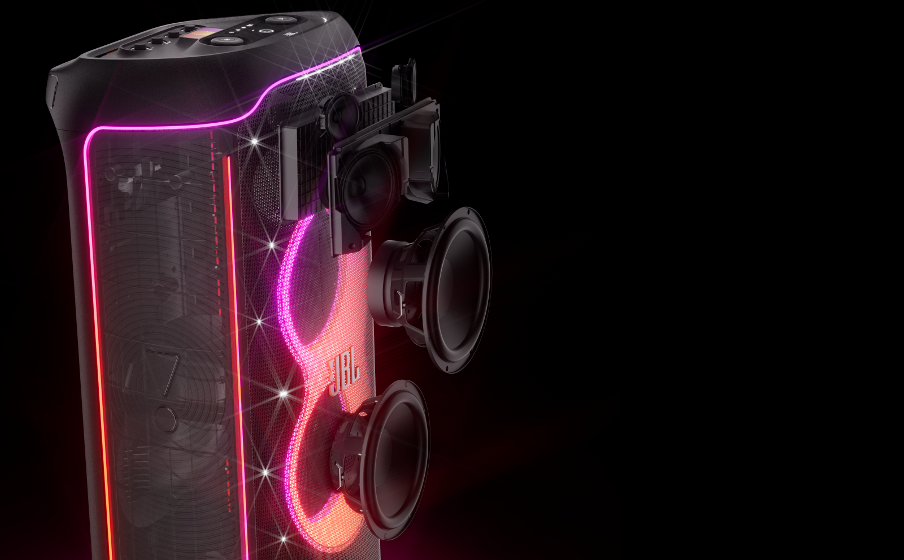 JBL PartyBox Ultimate – Massive Party Speaker with Powerful Sound, Multi-Dimensional Lightshow, Splashproof Design, Black 20 JBL PartyBox Ultimate All the superior Original JBL Pro Sound you can handle - Image