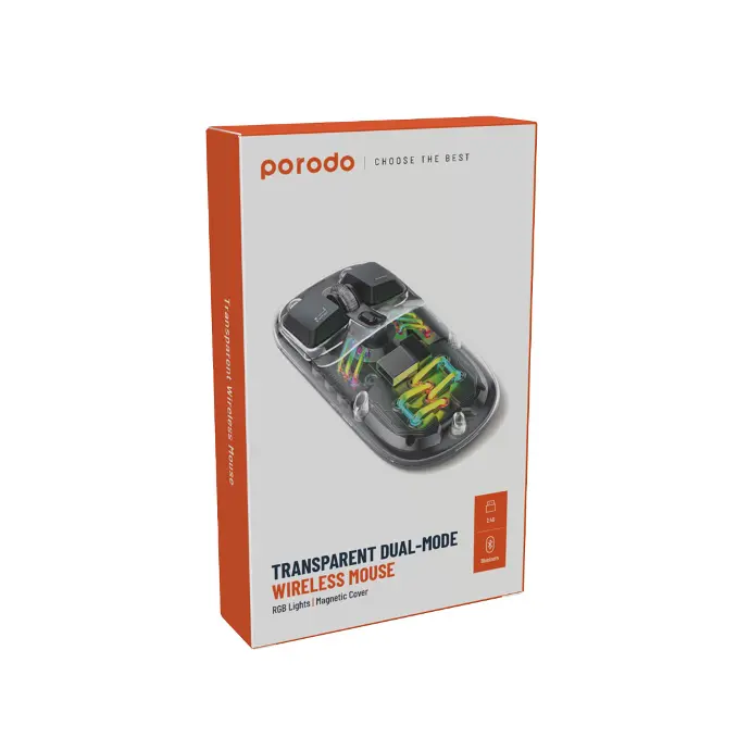 Porodo20Transprent20Mouse202.4G20and20Bluetooth20Dual20Mode20 20Black2028229 totot.ae