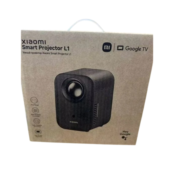 Xiaomi Smart Projector L1, 1080p Full HD, Android TV, Built-In Speaker, Auto Focus, Keystone Correction, Black - Image 14