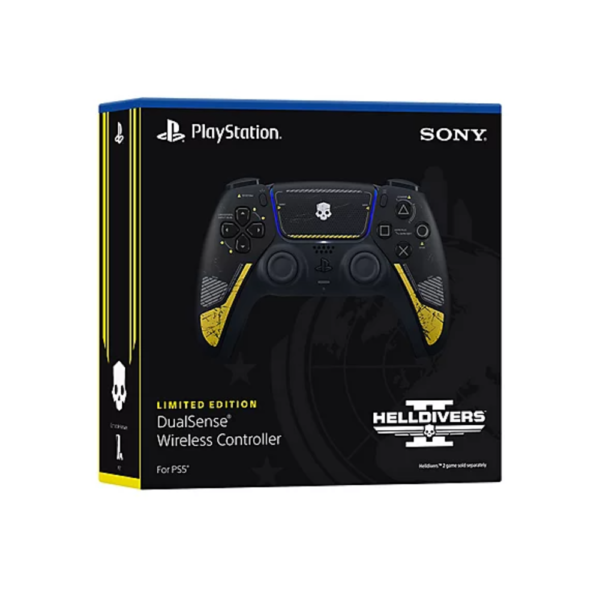 DualSense Wireless Controller, HELLDIVERS 2 Limited Edition, Custom Design, Haptic Feedback, Adaptive Triggers - Image 6