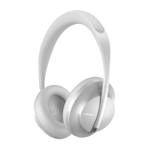 Bose 700 Wireless Over-Ear Noise Cancelling Headphones, Bluetooth Headphones with Crystal-Clear Calls, Long Battery Life, Luxe Silver