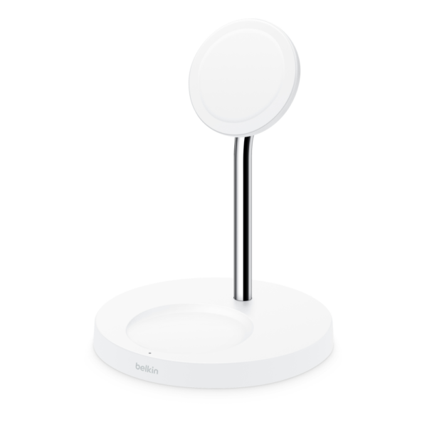 Belkin BOOST CHARGE PRO 2-in-1 Wireless Charger Stand with MagSafe