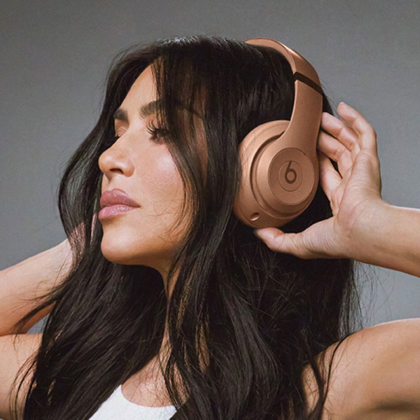 Beats Studio Pro x Kim Kardashian, Bluetooth Noise Cancelling Headphones, Spatial Audio, 40H Battery, USB-C, Dune - Image 2