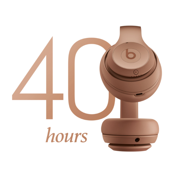 Beats Studio Pro x Kim Kardashian, Bluetooth Noise Cancelling Headphones, Spatial Audio, 40H Battery, USB-C, Dune - Image 4