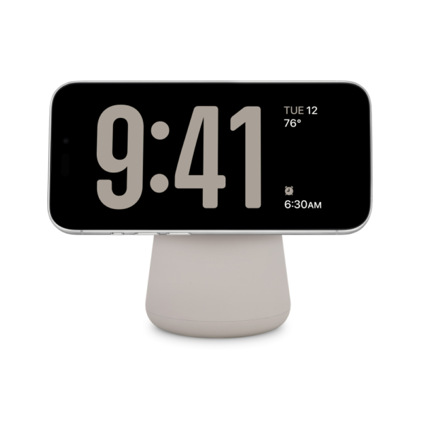 Belkin BOOSTCHARGE PRO 2-in-1 MagSafe Wireless Charging Dock – Fast Charging for iPhone & AirPods, Sand
