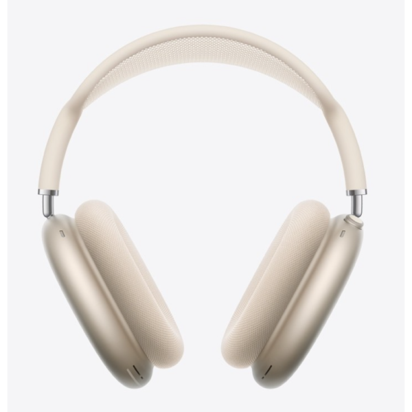 Apple AirPods Max Wireless Over-Ear Headphones, Pro-Level Active Noise Cancellation, Transparency Mode, USB-C Charging, Bluetooth for iPhone, Starlight - Image 2