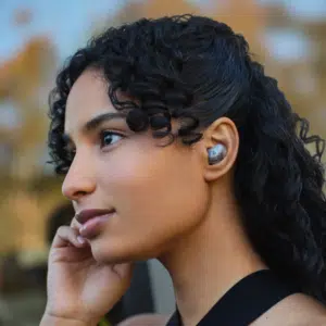 Beats Studio Buds Plus charging case open with buds